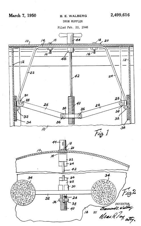 Patent US2499616 - Drum muffler.JPG